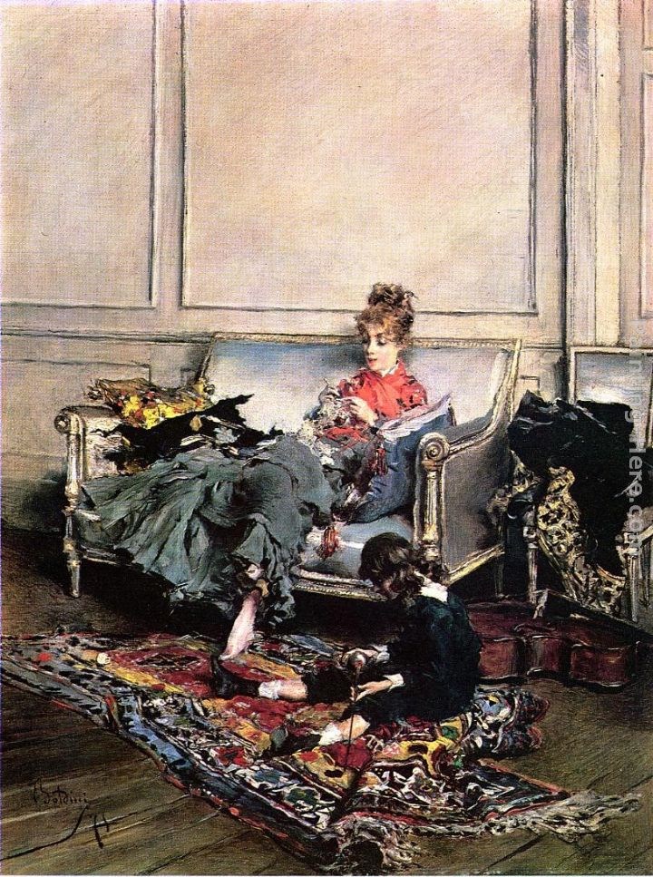 Giovanni Boldini Peaceful Days